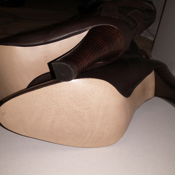 Charles by Charles David Booties Brown sz 10 NIB - Picture 5 of 9